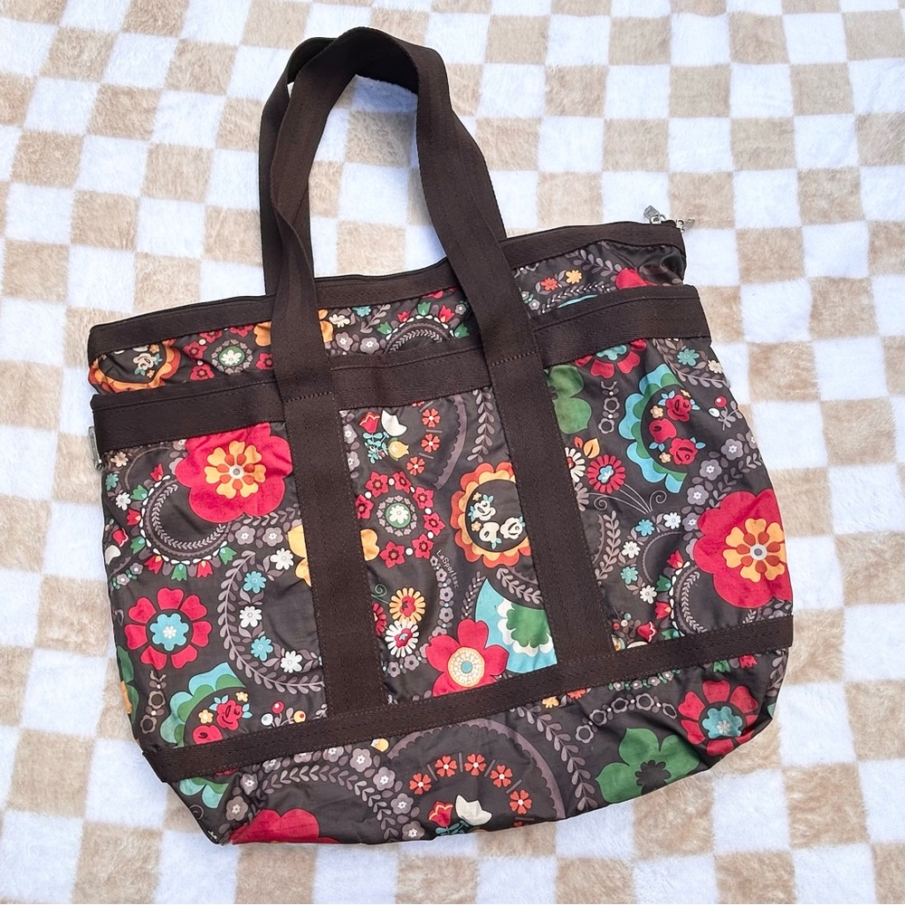 LeSportsac Multicolor Floral Tote Bag - Picture 2 of 7